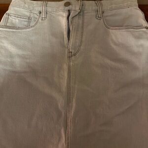 Hudson light jean skirt 26 NWOT